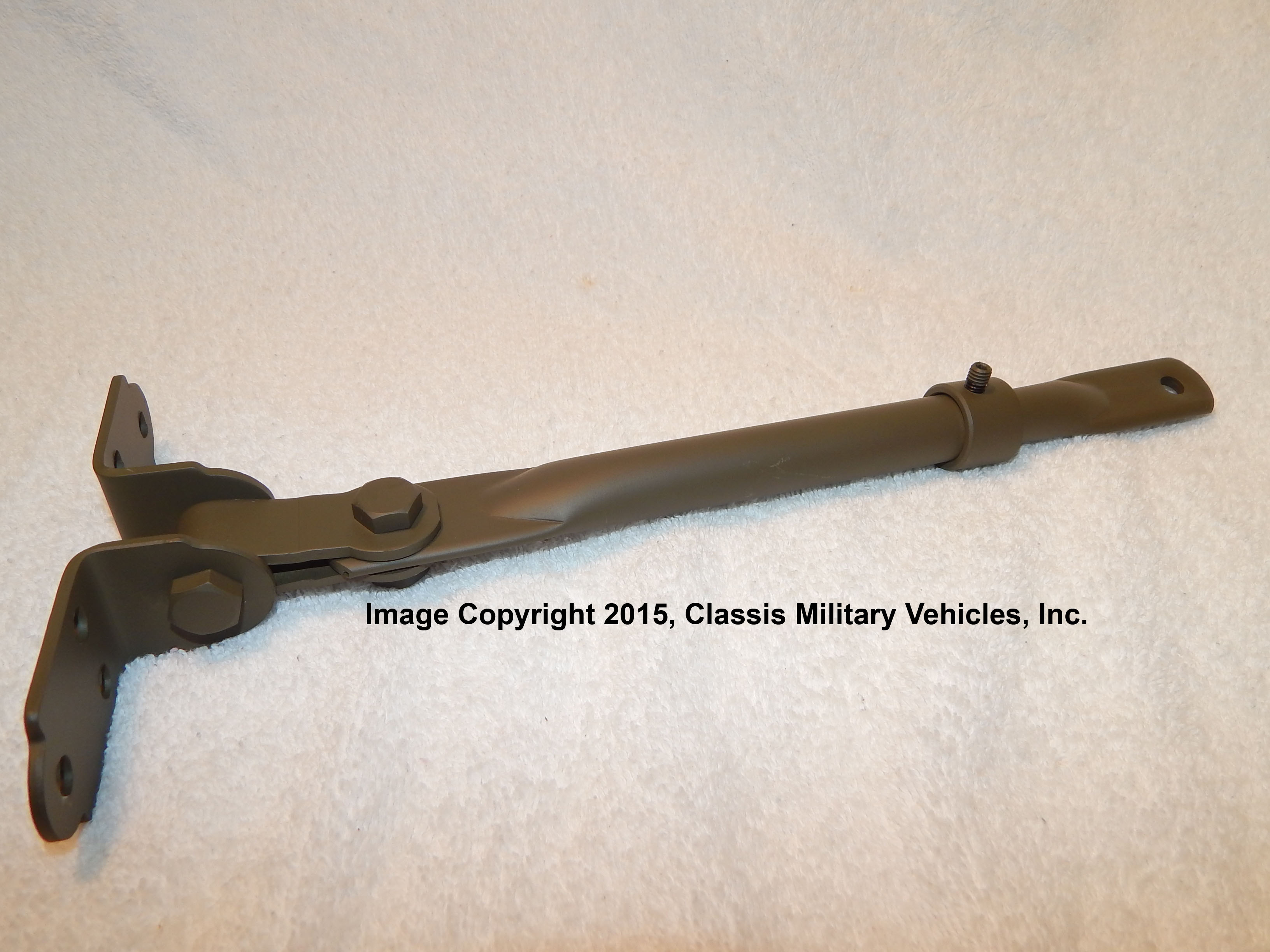 Jeep Willys MB Ford GPW Military Rear View Mirror Mounting Bracket G503