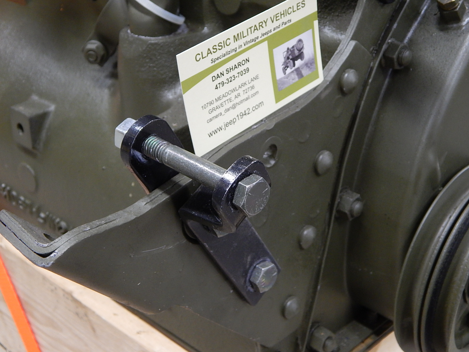thumbnail image 2 of Alternator Bracket Kit For Willys Jeep CJ2A CJ3B CJ3A MB L134 F134 Engines 2 of 5