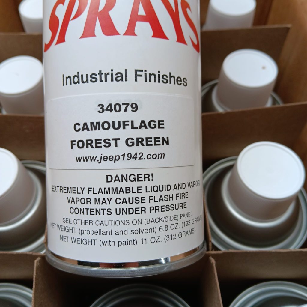 Gillespie Paint | Classic Military Vehicles